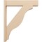 Ekena Millwork 8-in W x 38-in D x 46-in H Funston Block Rough Cedar Woodgrain TimberThane Outlooker, Primed Tan OUTUR080X38X46FST44RCPR - alternate 2
